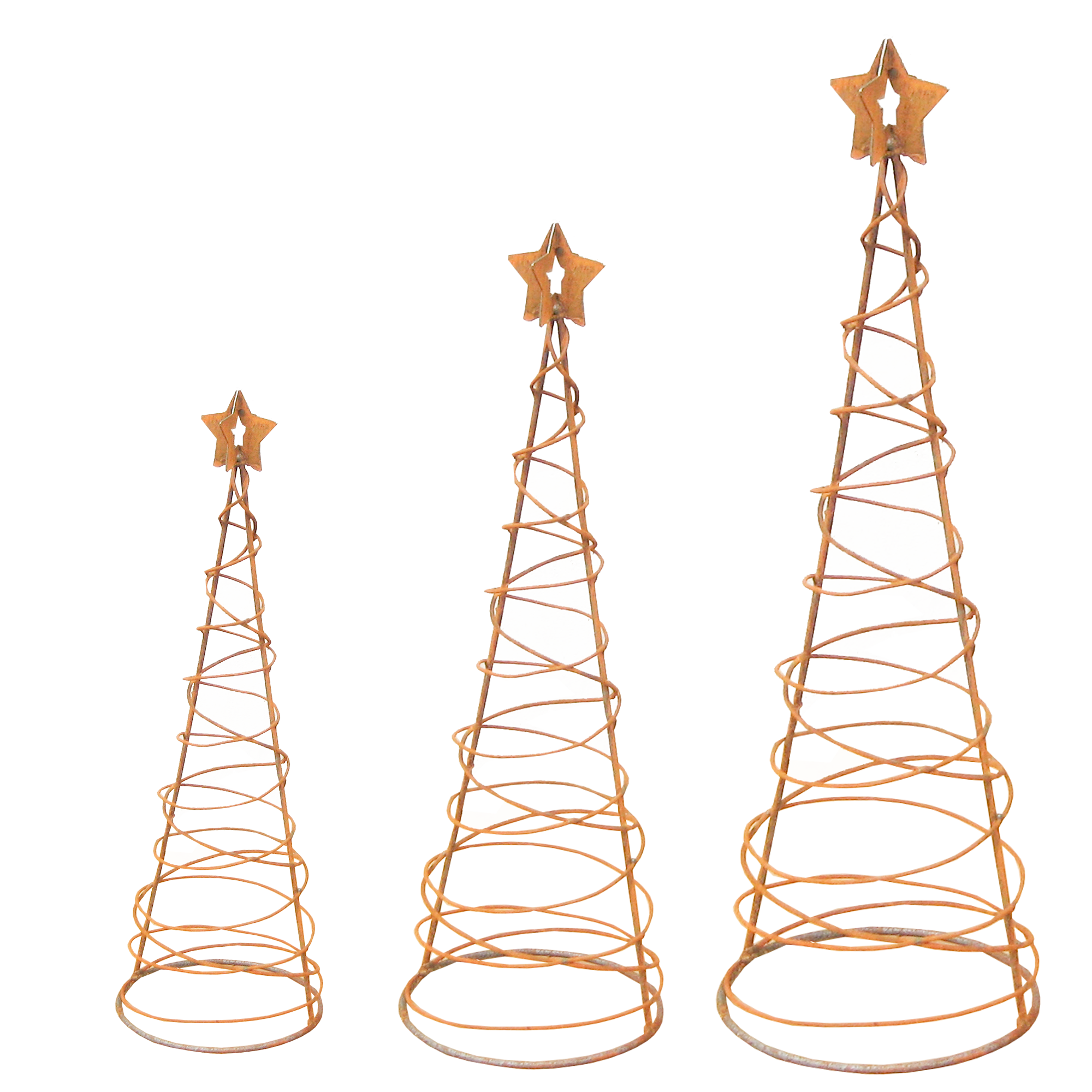 W3877B Mini Christmas tree 3D - Set of 2