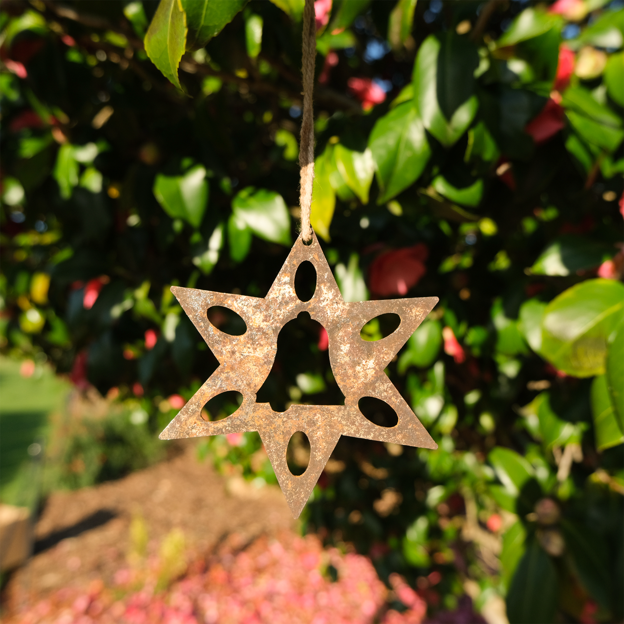 DE01015 Pendant Hexagon bell-Christmas tree decoration