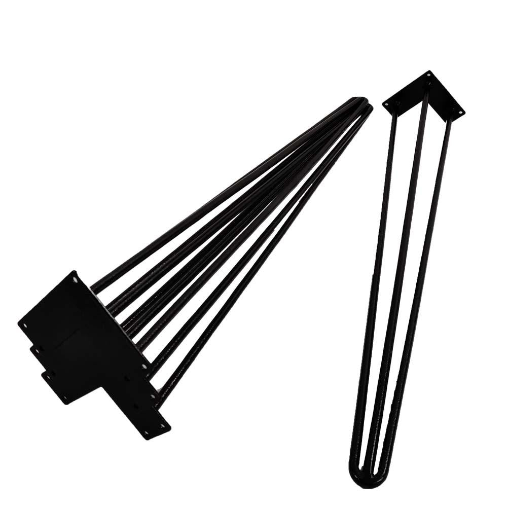 W5042AK Heavy Duty 3-rod Hairpin leg 86cm Set/4