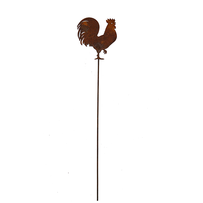 *W4942 Stake rooster - SET OF 5