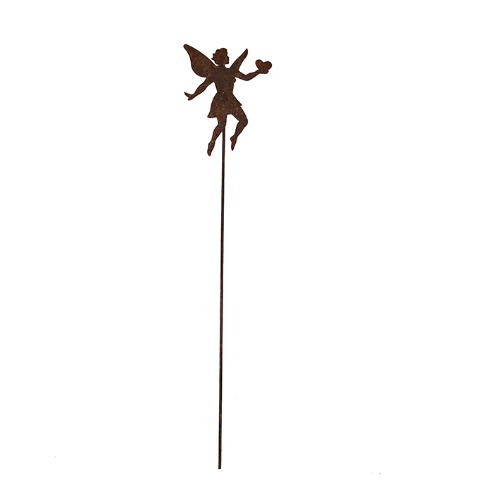 *W4938 Stake angel with double wings - SET OF 5