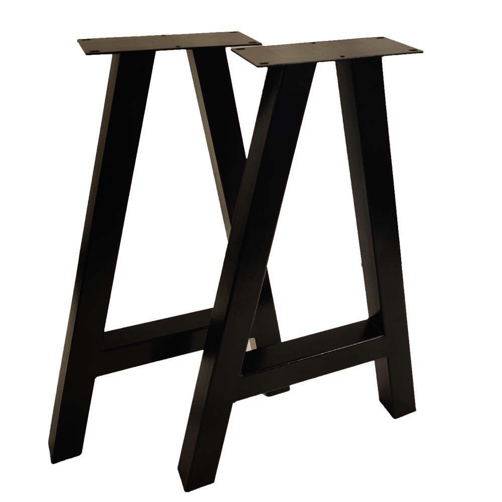 W5044BW2 PLUS Writing desk table A legs, 1 Pair 71cm tall