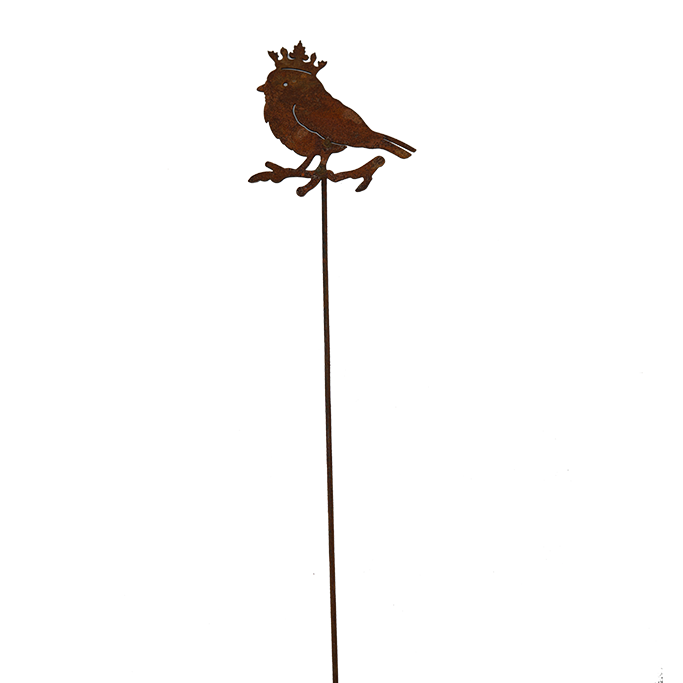 *W4158 Chickadee with crown - SET OF 5