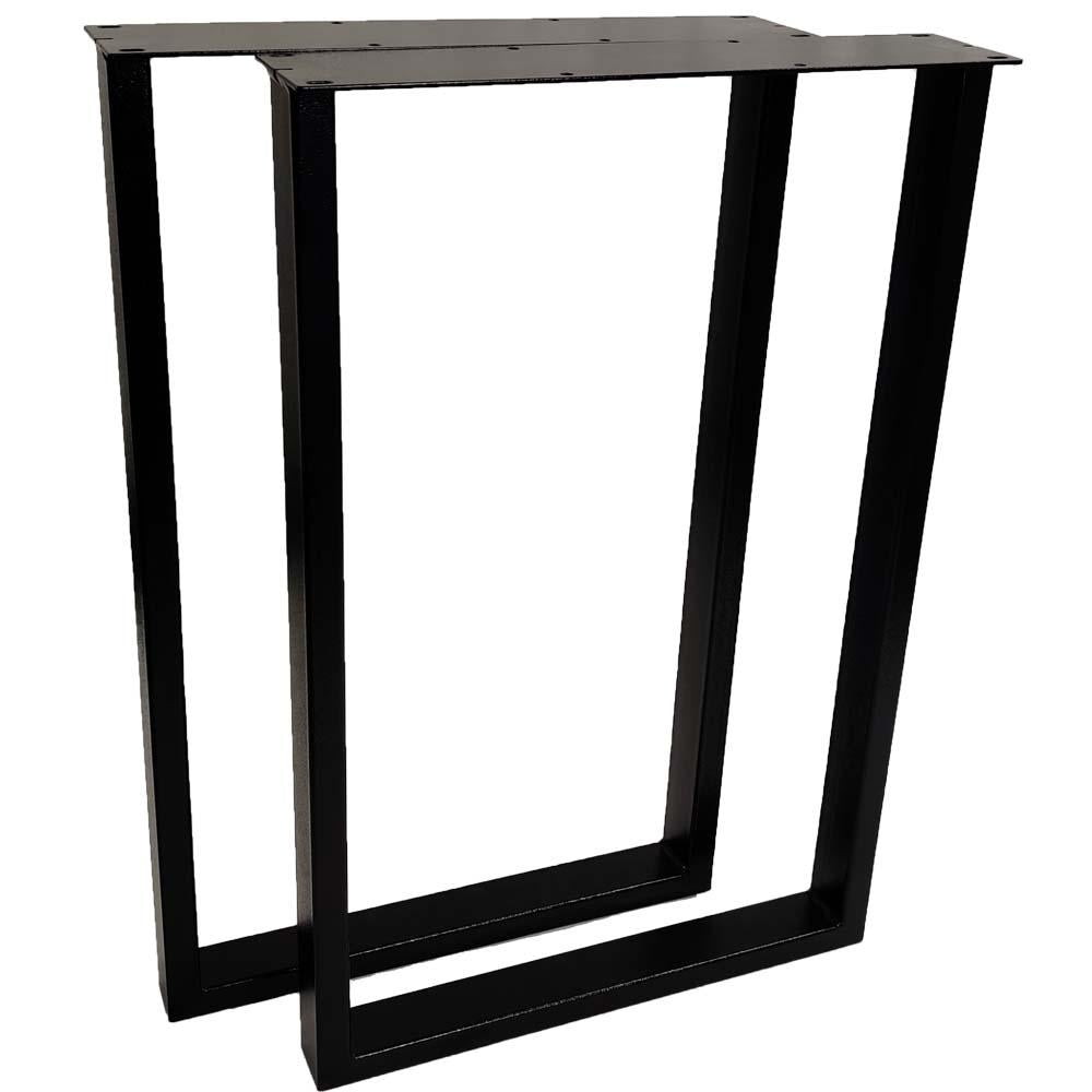 W5033BW Writing desk table U legs, 1 Pair (Set of 2 legs) 71cm tall