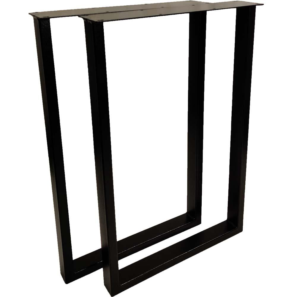 W5033BW Writing desk table U legs, 1 Pair (Set of 2 legs) 71cm tall
