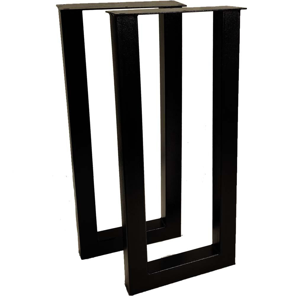 W5036B2 Heavy duty Console table U legs, 1 Pair 71cm tall