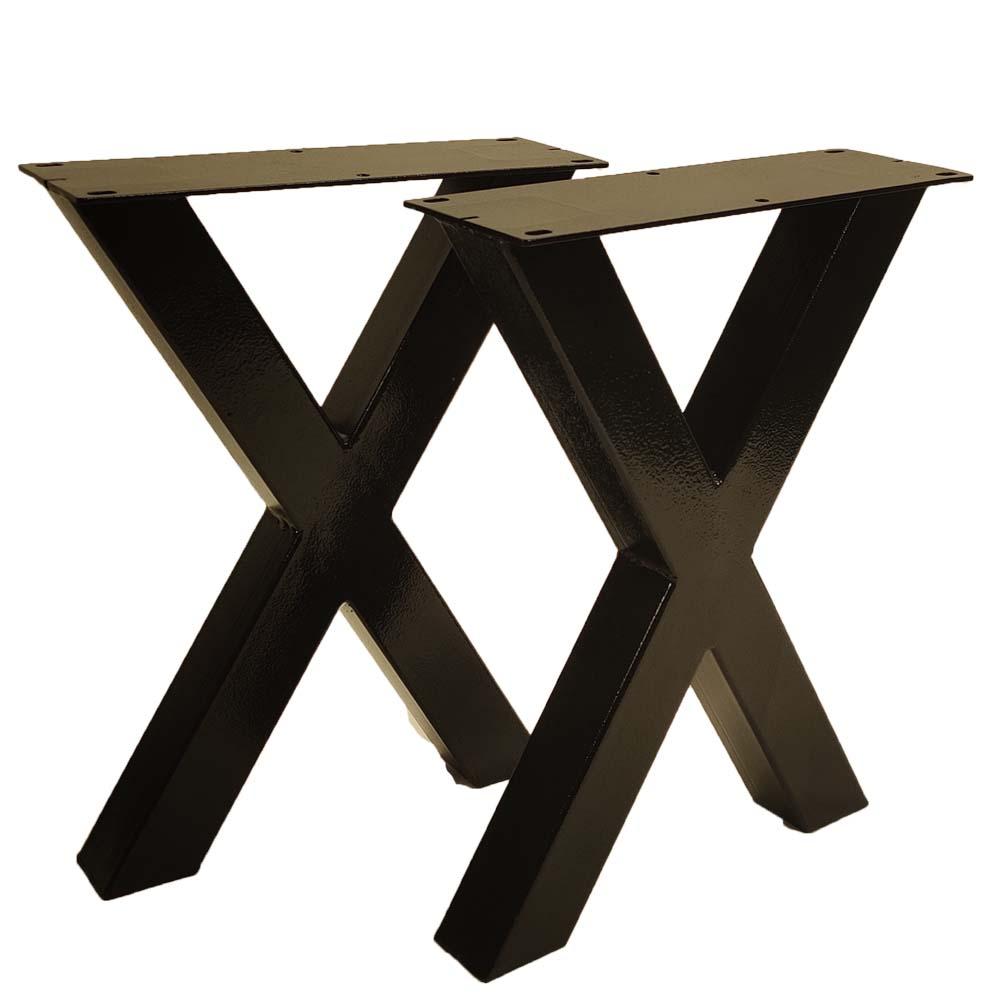 W5037E2 Heavy duty Bench X legs, 1 Pair 40cm tall