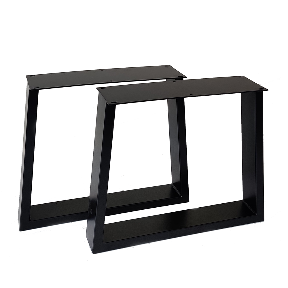 SS220N2 Trapezoid Coffee Table Legs, Narrow Top, 1 Pair 40cm