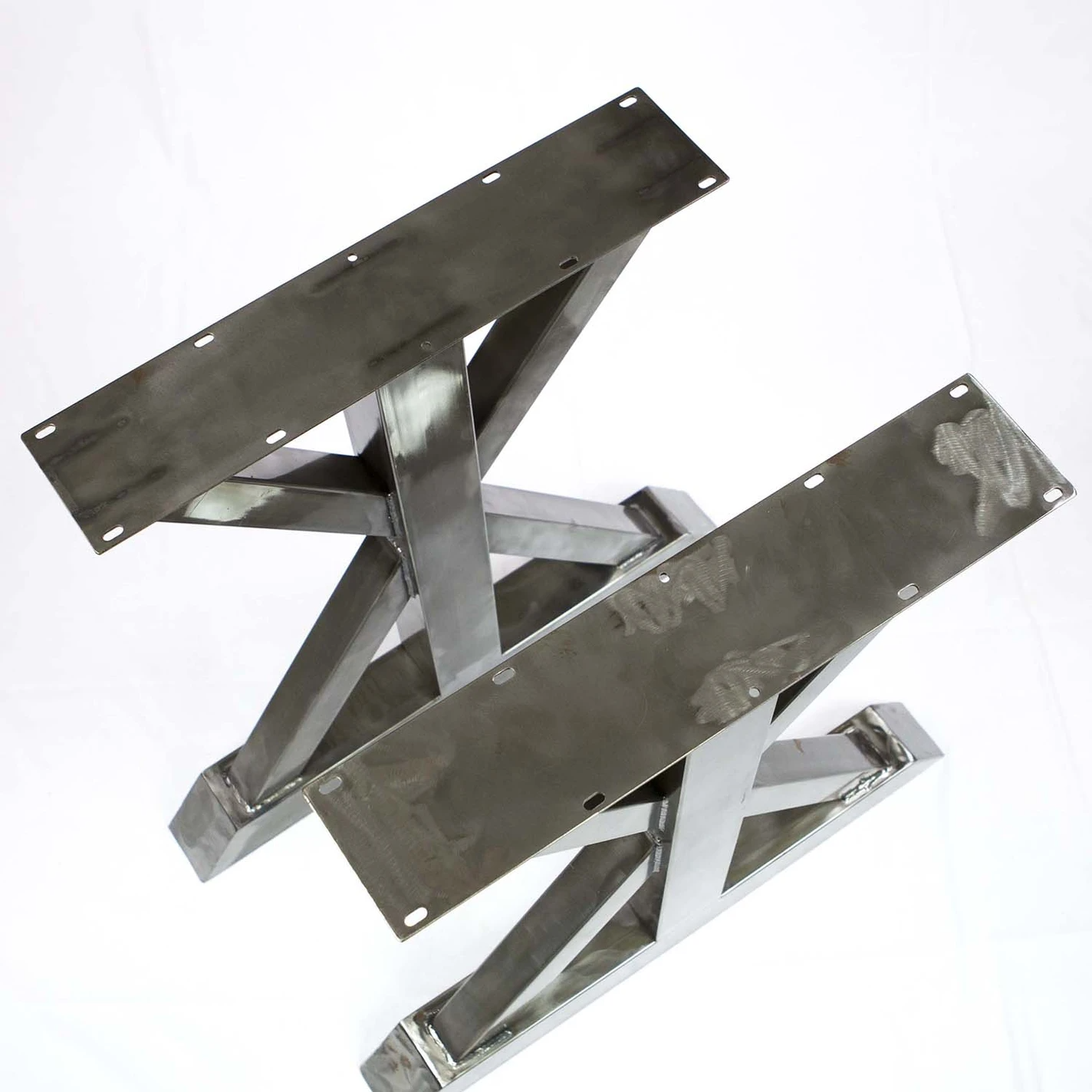 SS510 Trestle Dining Table Legs (For heavy table tops), 1 Pair