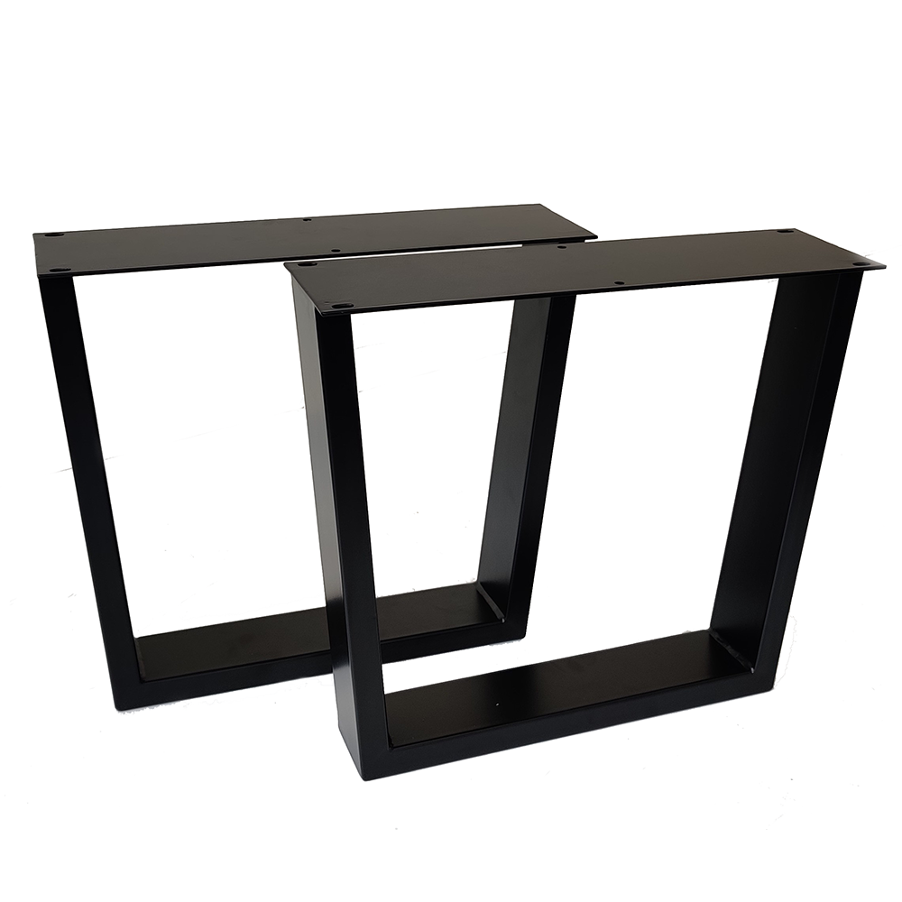 SS220W2 Trapezoid Coffee Table Legs, Wide Top, 1 Pair 40cm