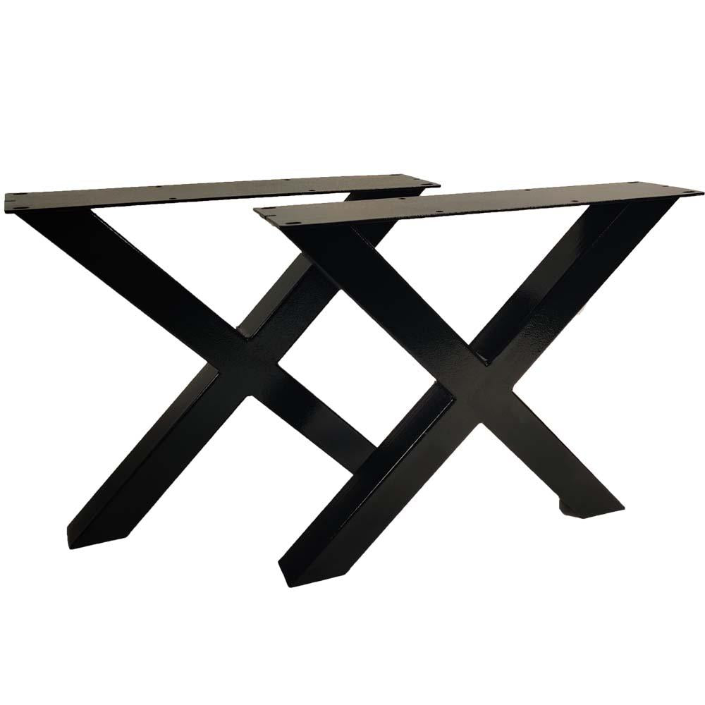 W5037D2 Heavy duty Coffee table X legs, 1 Pair 40cm tall