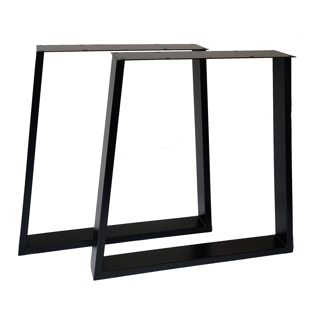 SS210N2 Trapezoid Dining Table legs, Narrow Top, 1 Pair 71cm