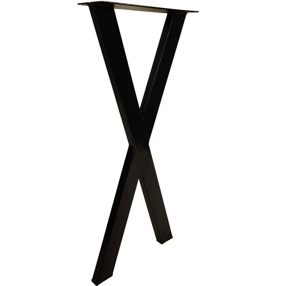 W5034B Console table X legs, 1 Pair (Set of 2 legs) 71cm tall