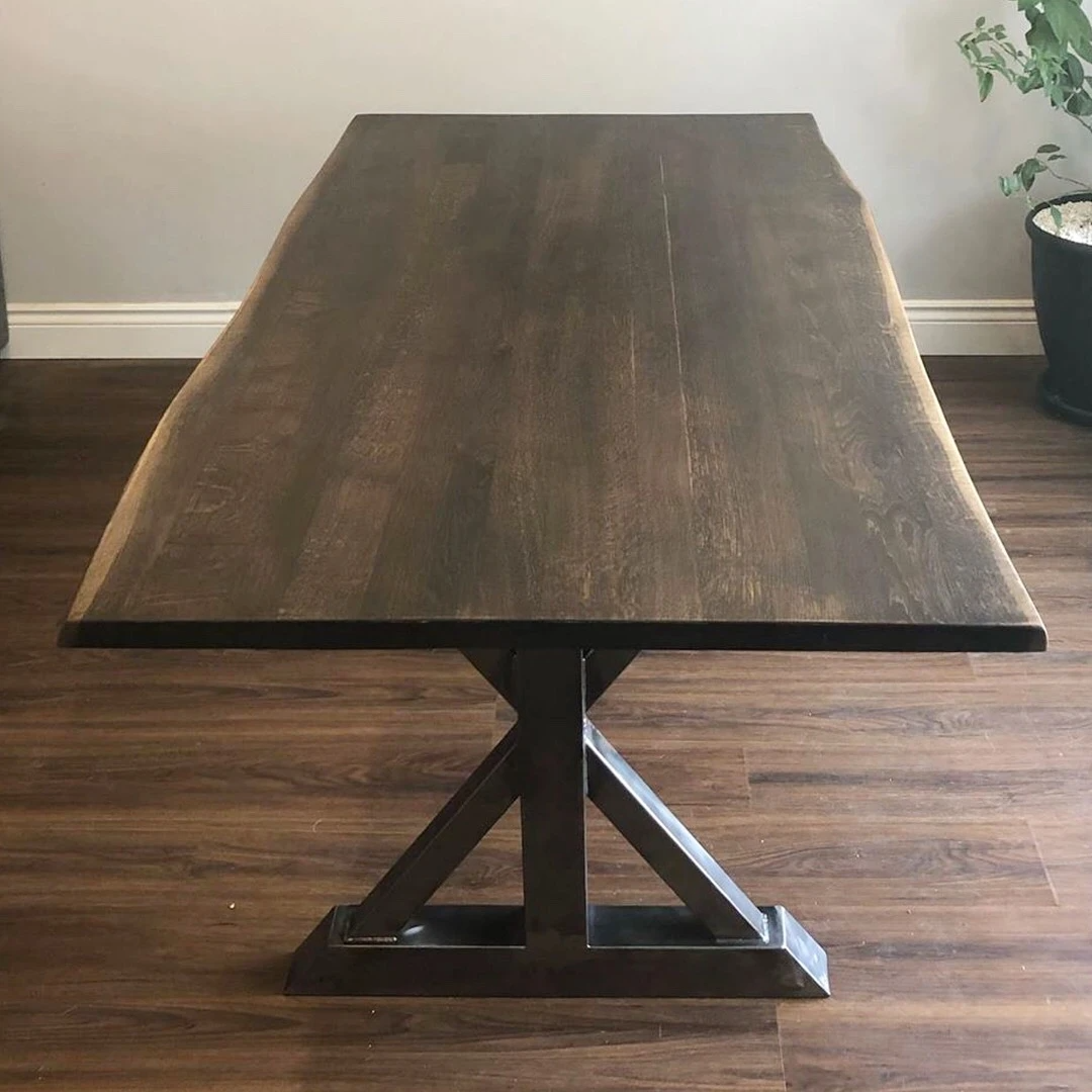 SS510 Trestle Dining Table Legs (For heavy table tops), 1 Pair