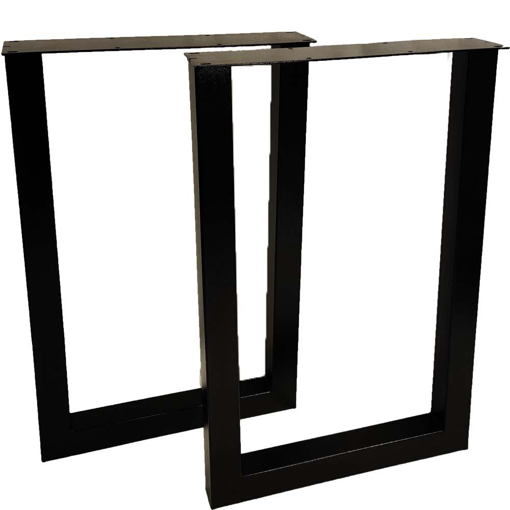 W5036BW2 Heavy duty Writing desk table U legs, 1 Pair 71cm tall