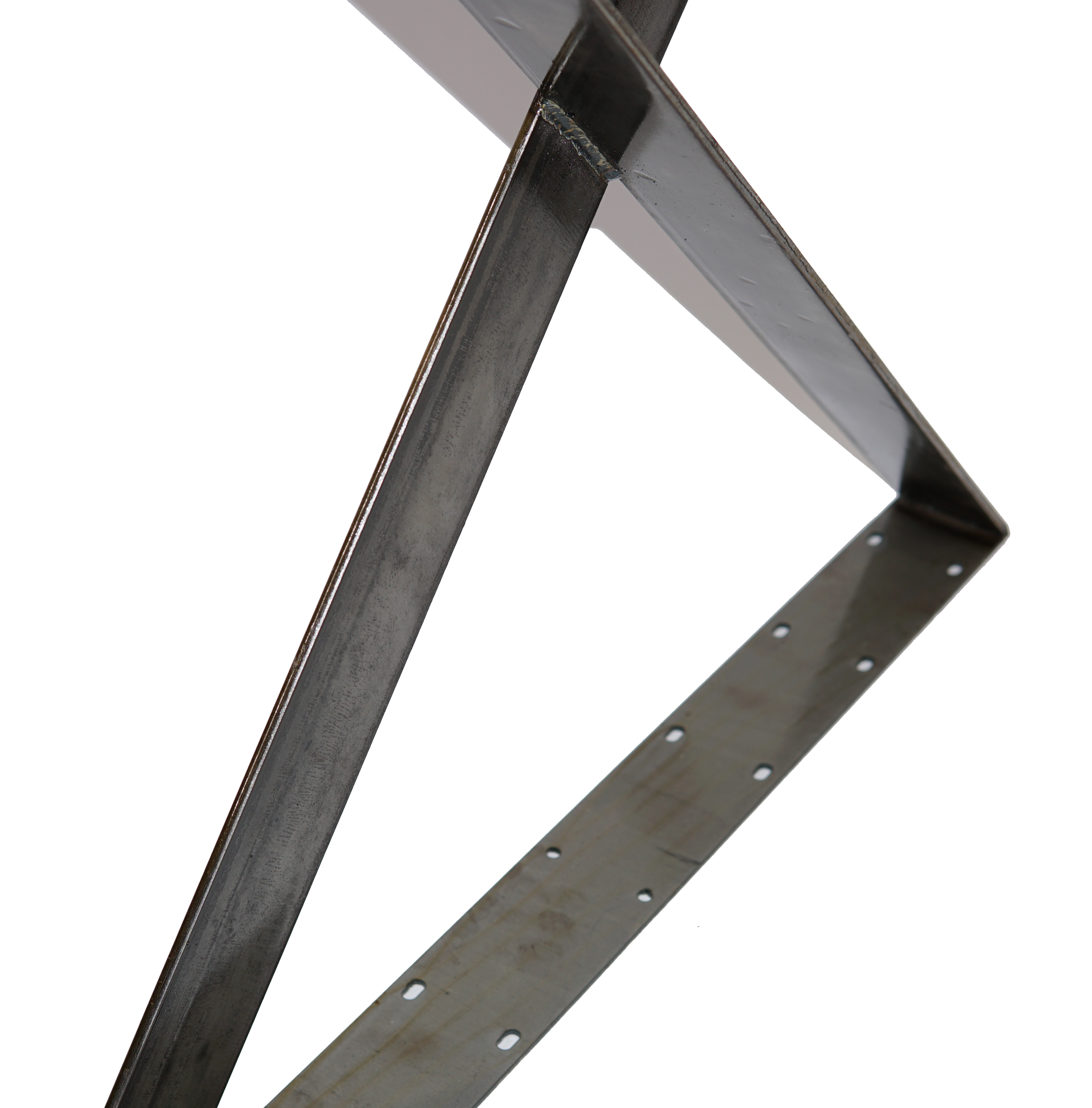 W5039A Flat Iron Dining Table X Legs, 1 Pair (Set of 2 legs)