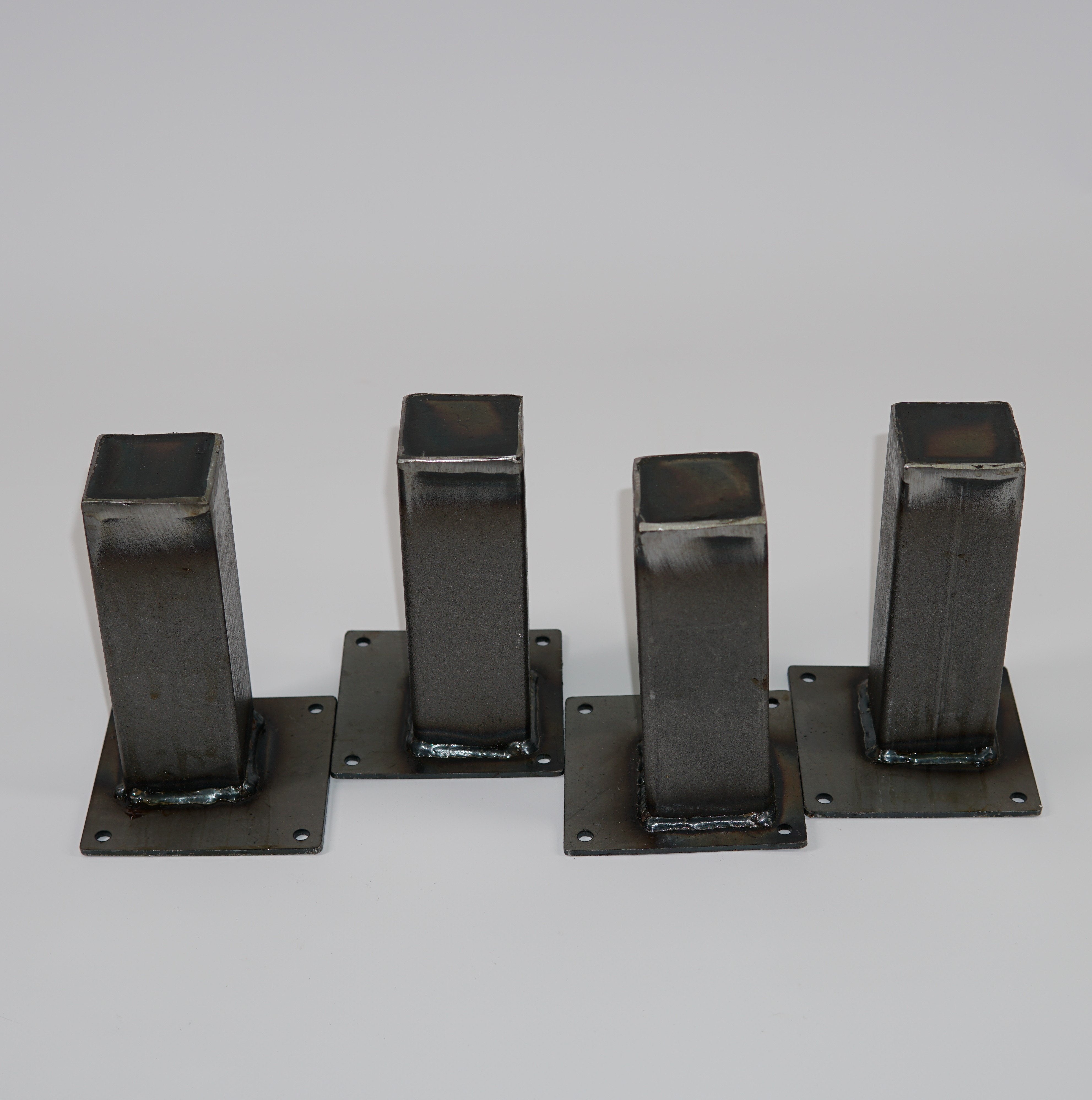 W5035-6 Square Tubing Table Legs,15cm, Set/4