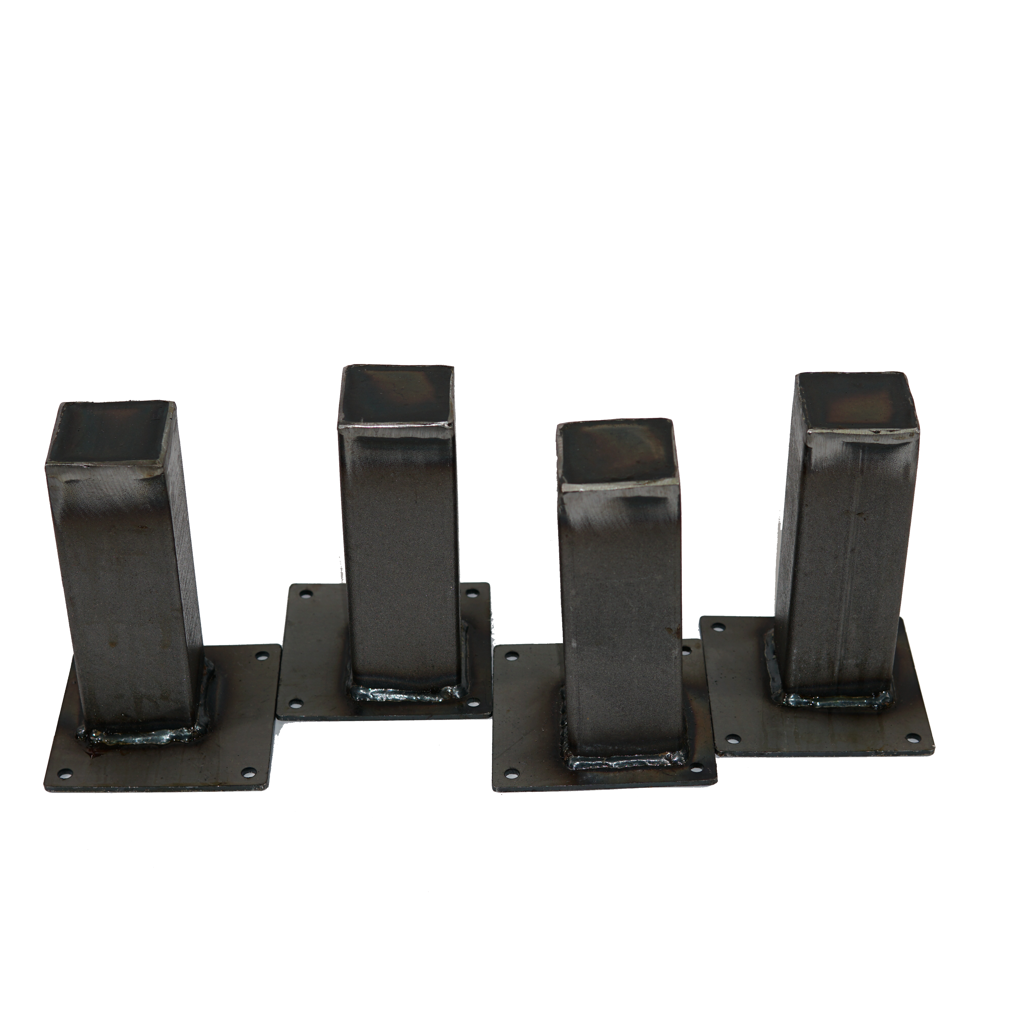 W5035-6 Square Tubing Table Legs,15cm, Set/4