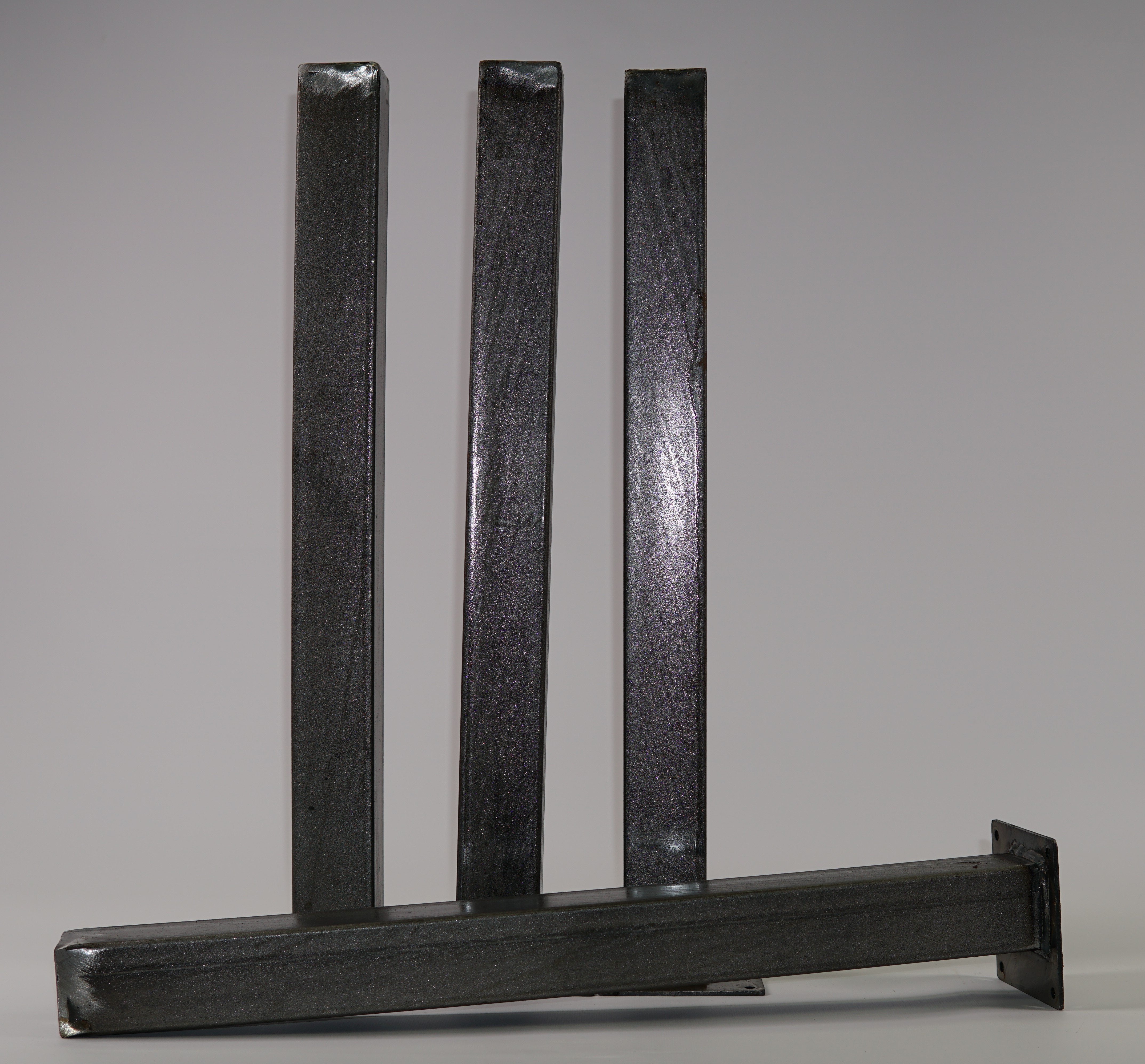 W5035B Square Tubing Table Legs,55cm, Set/4