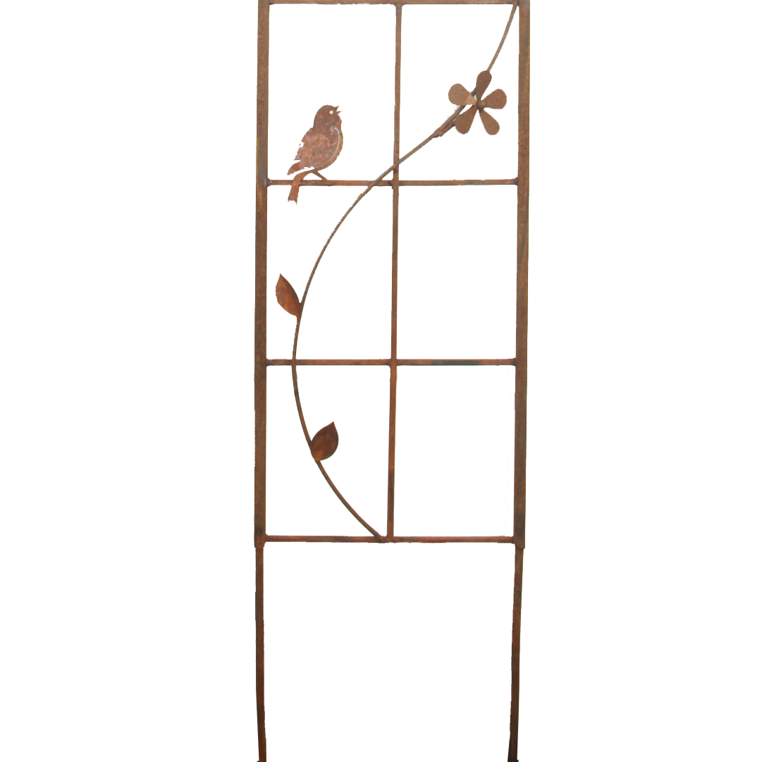 W3720KD Gothic window bird trellis