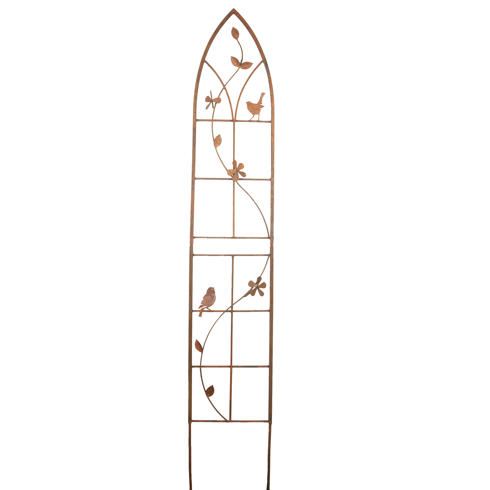 W3720KD Gothic window bird trellis