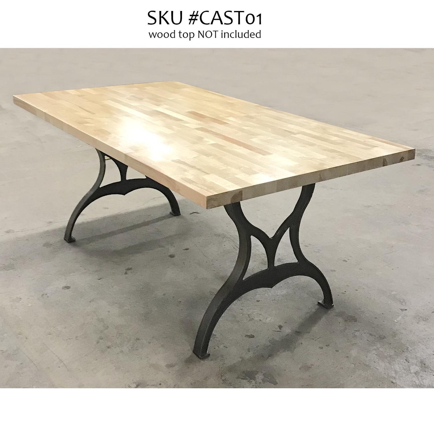 CAST01 Cast Iron Dining Table Legs