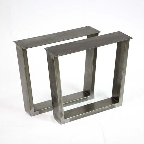 SS220W2 Trapezoid Coffee Table Legs, Wide Top, 1 Pair 40cm