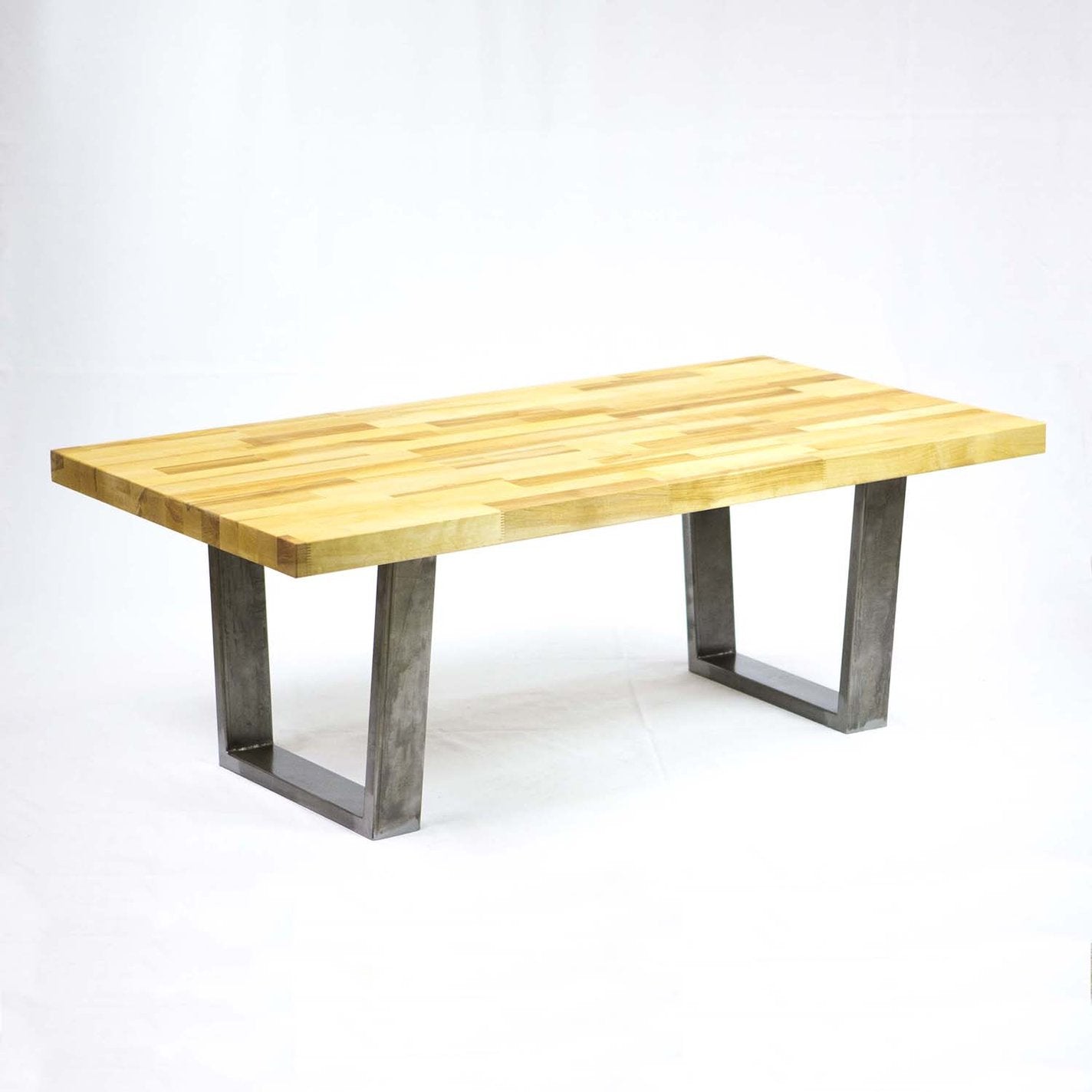 SS220W2 Trapezoid Coffee Table Legs, Wide Top, 1 Pair 40cm