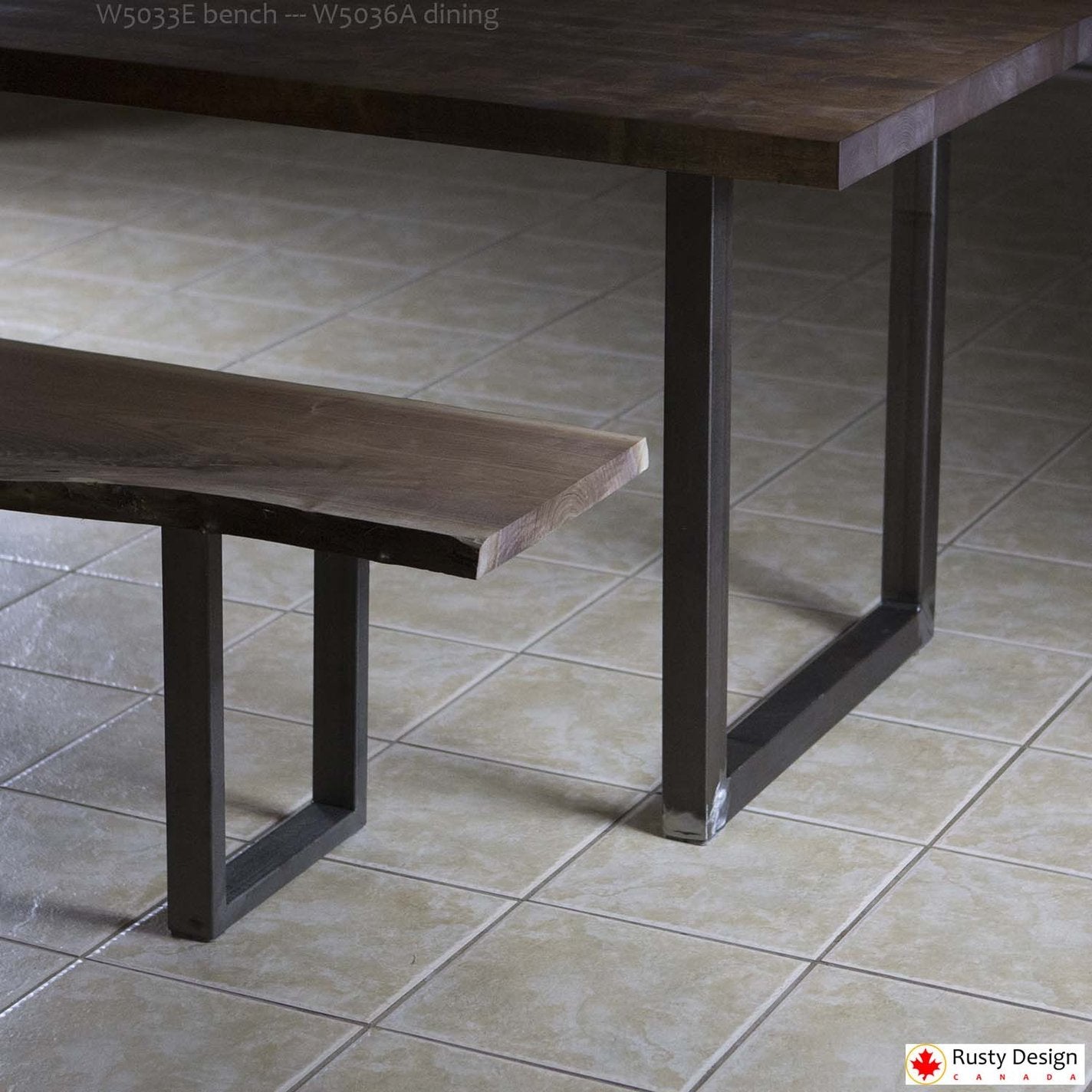 W5036A PLUS Dining Table U Legs, 1 Pair (Set of 2 legs) 71cm tall