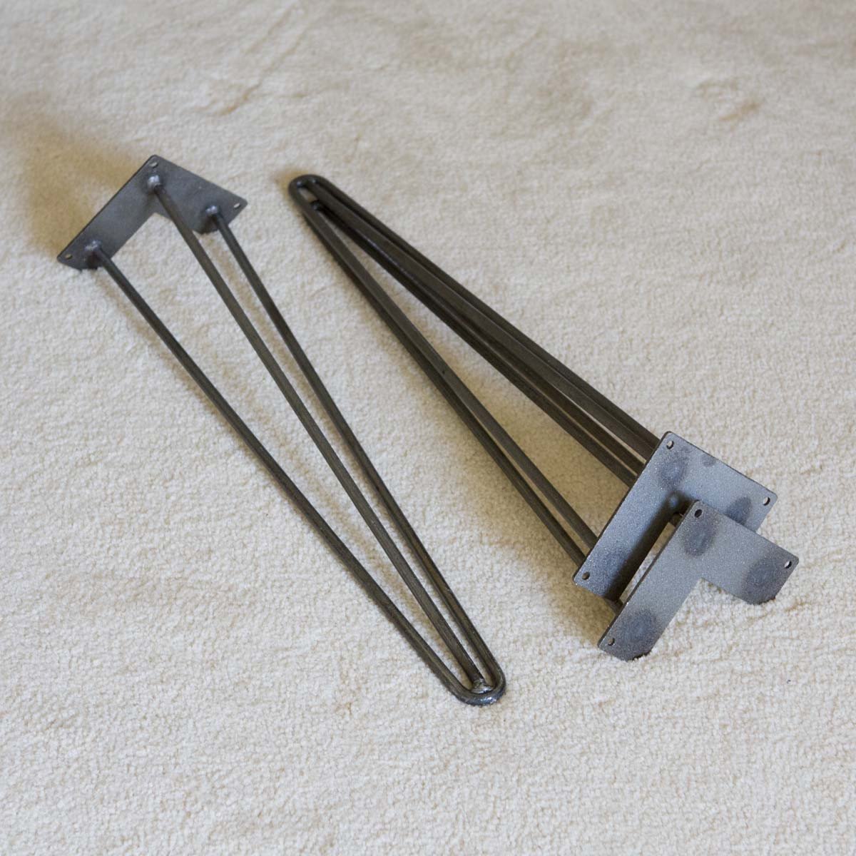 W5032B Reinforced 3-rod Hairpin leg 55cm