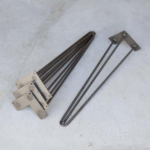 W5032B Reinforced 3-rod Hairpin leg 55cm