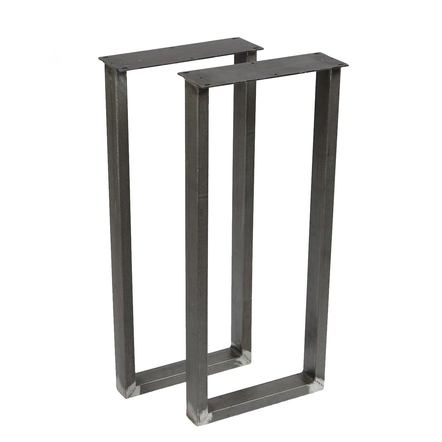 W5033B Console table U legs, 1 Pair (Set of 2 legs) 71cm tall