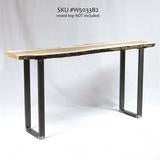 W5033B Console table U legs, 1 Pair (Set of 2 legs) 71cm tall