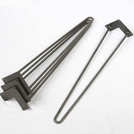 W5041A Heavy Duty 2-rod hairpin leg 71cm set/4