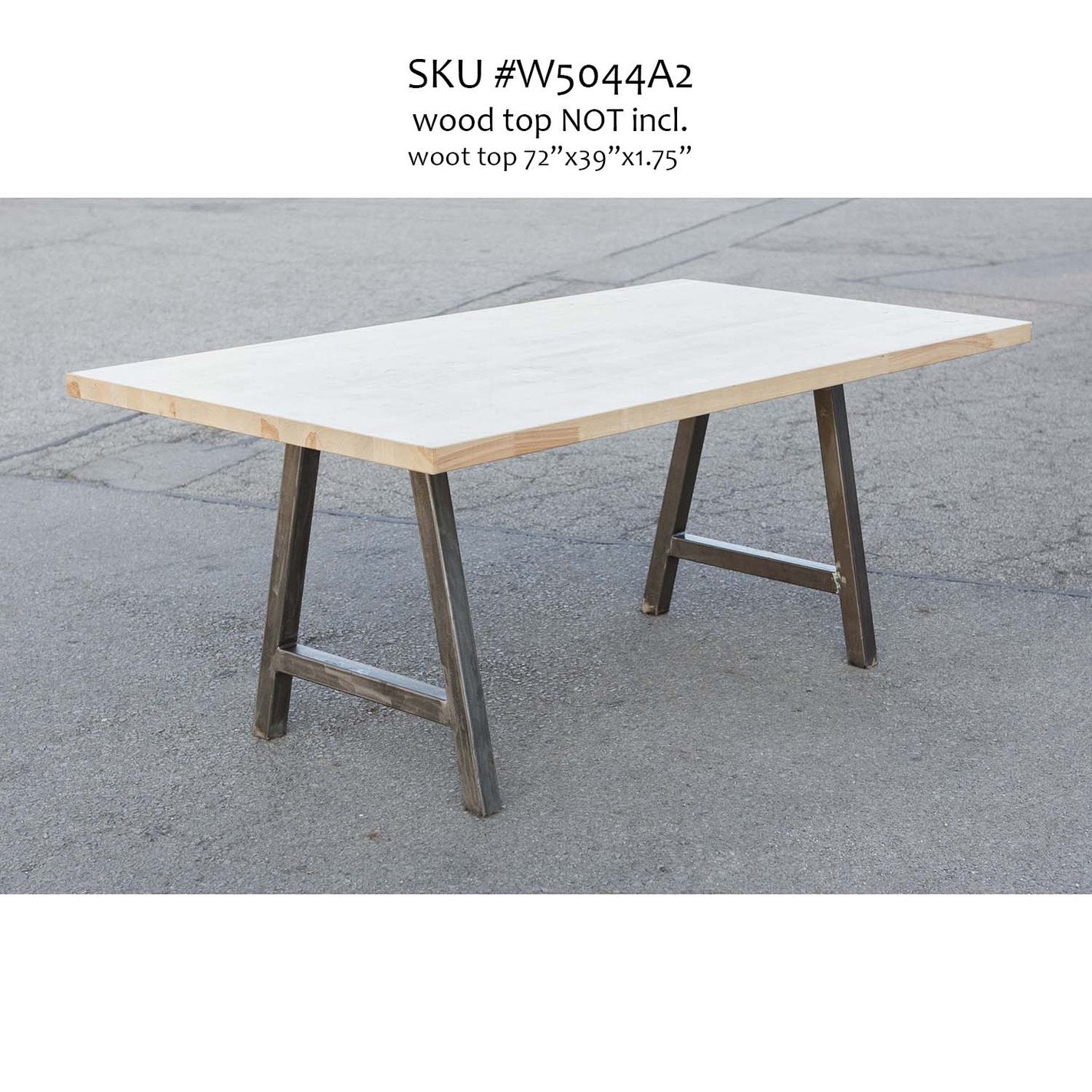 W5044A2 PLUS Dining Table A Legs, 1 Pair 71cm tall