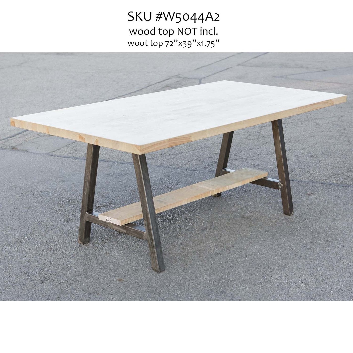 W5044A2 PLUS Dining Table A Legs, 1 Pair 71cm tall