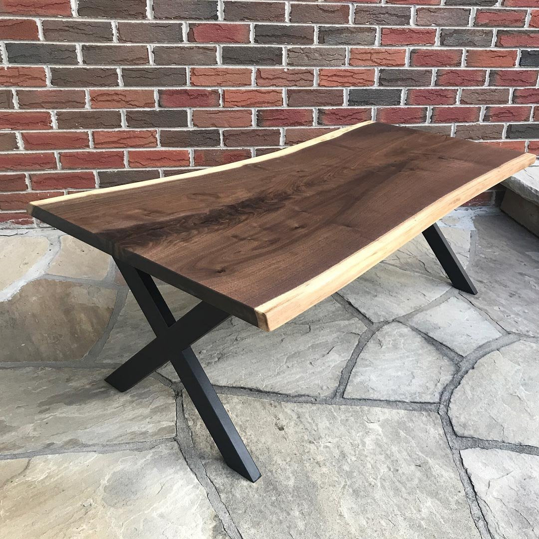 W5034D Coffee table X legs, 1 Pair (Set of 2 legs) 40cm tall