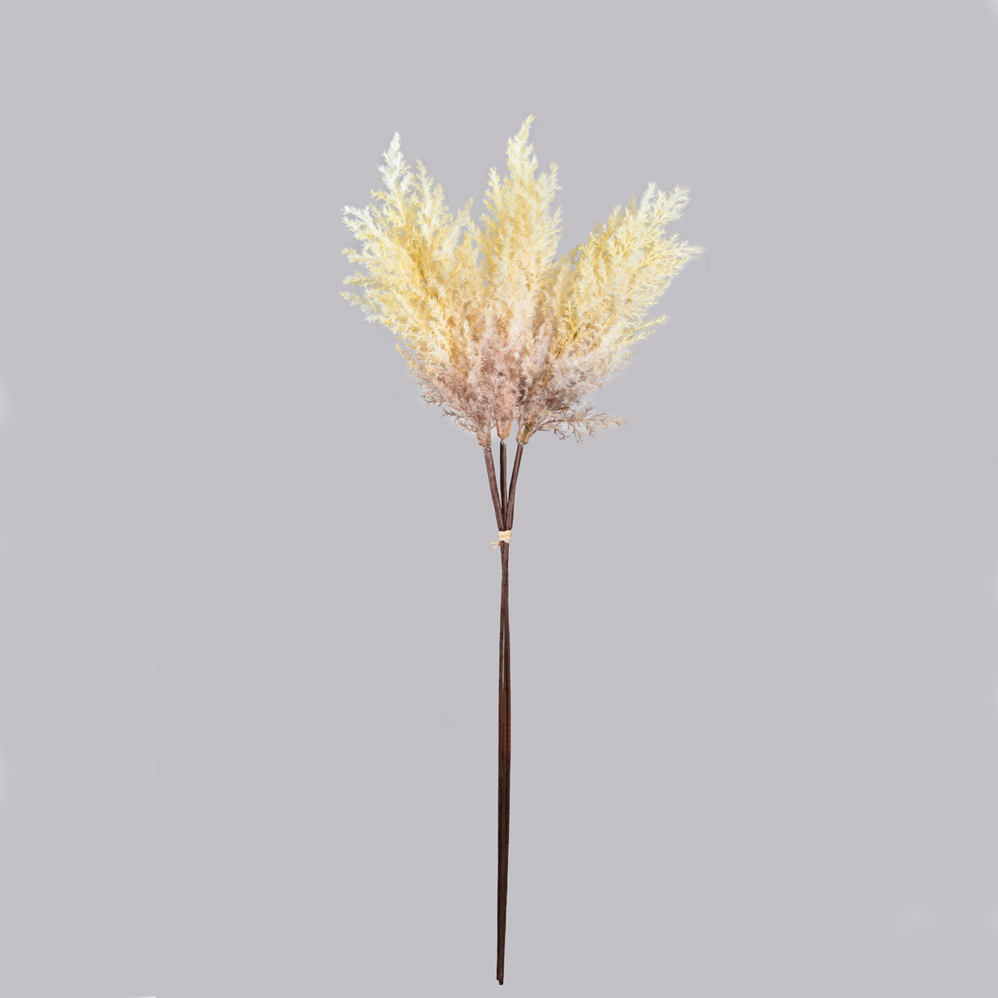 N35722-Y010 Faux Blush reeds Stems 87cm / set of 3