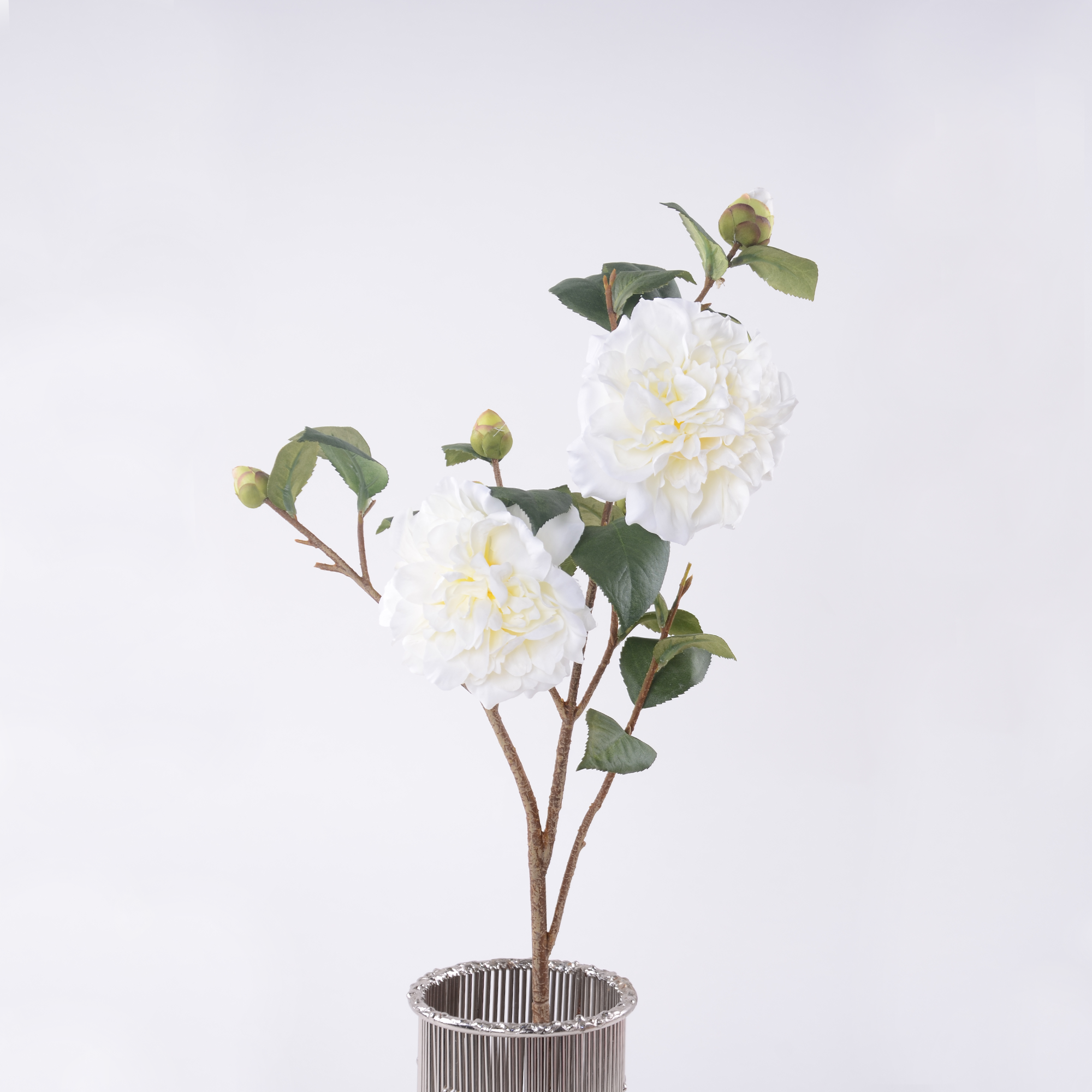 N37520-H014 Artificial Camellia 65cm / set of 4