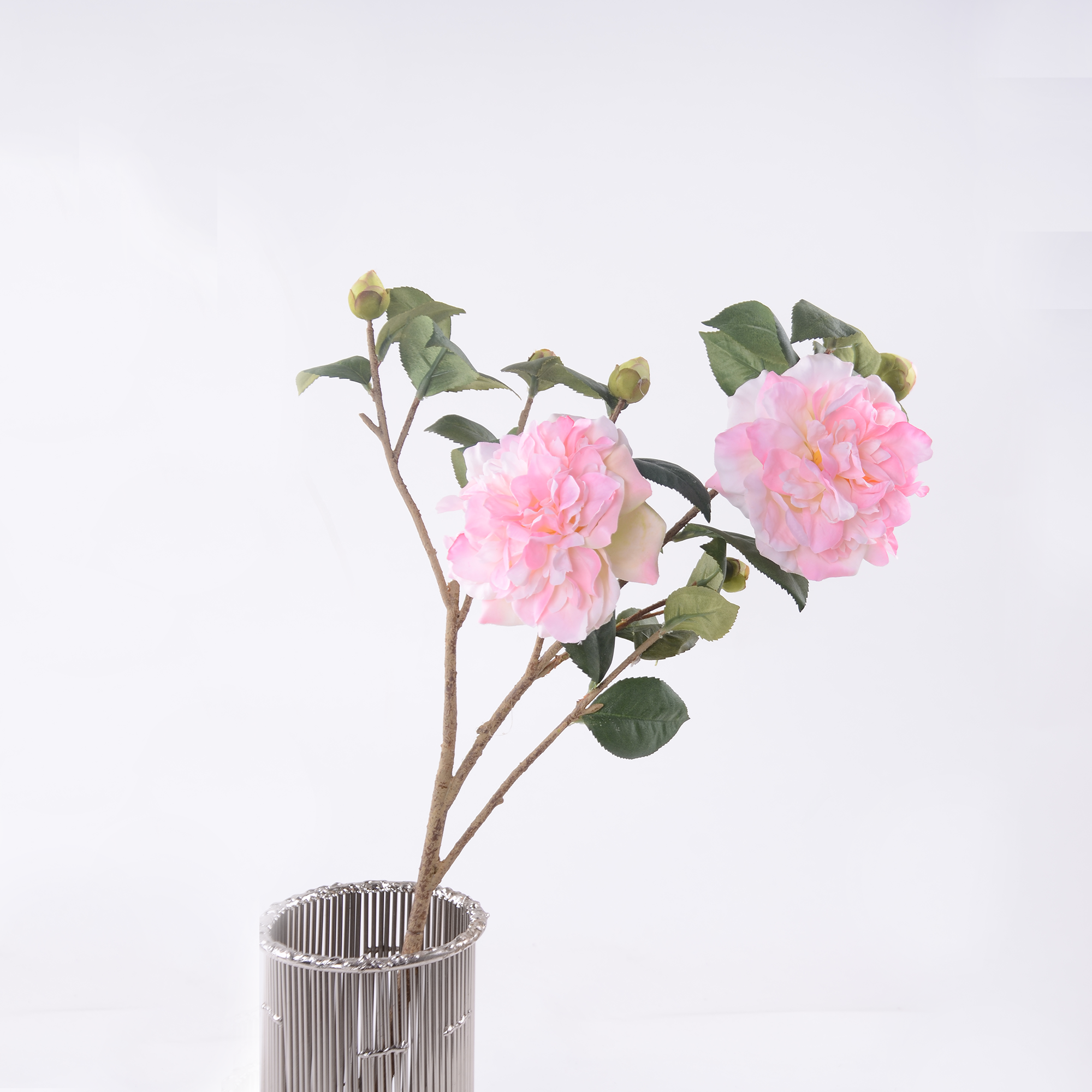 N37520-H014 Artificial Camellia 65cm / set of 4