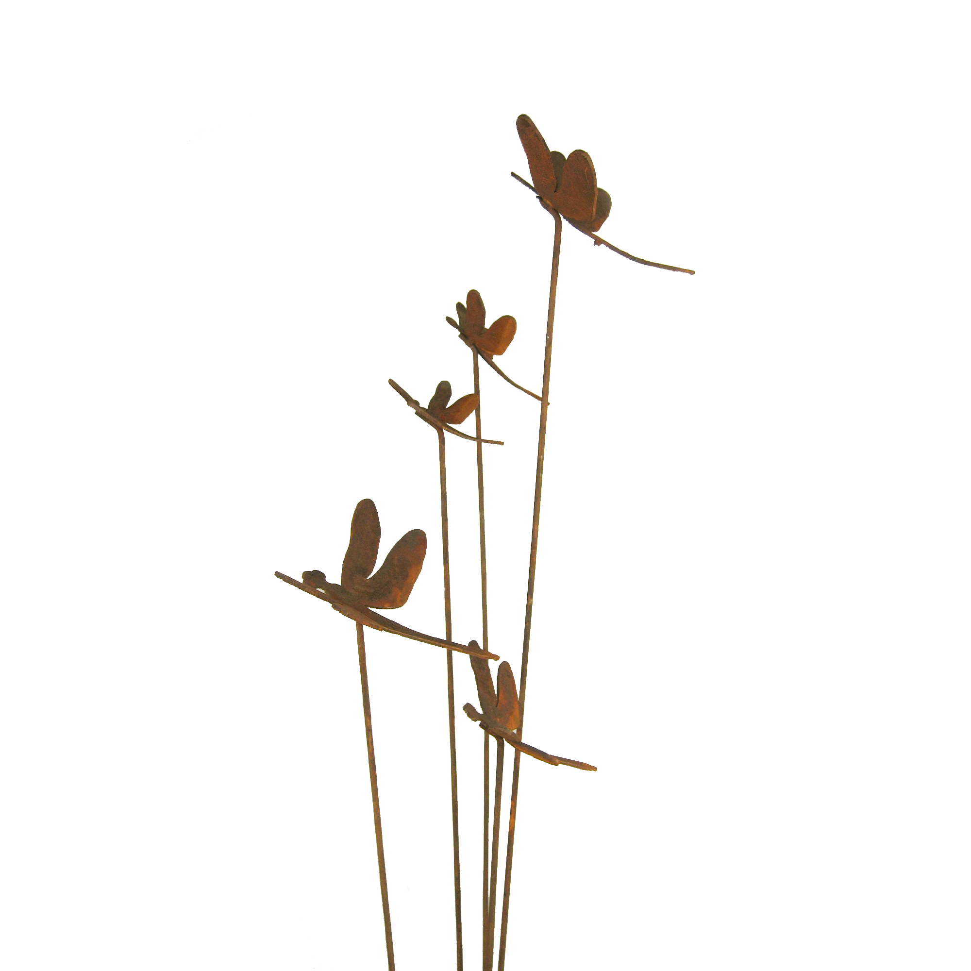 C1045K Five dragonflies with stake - Set of 1