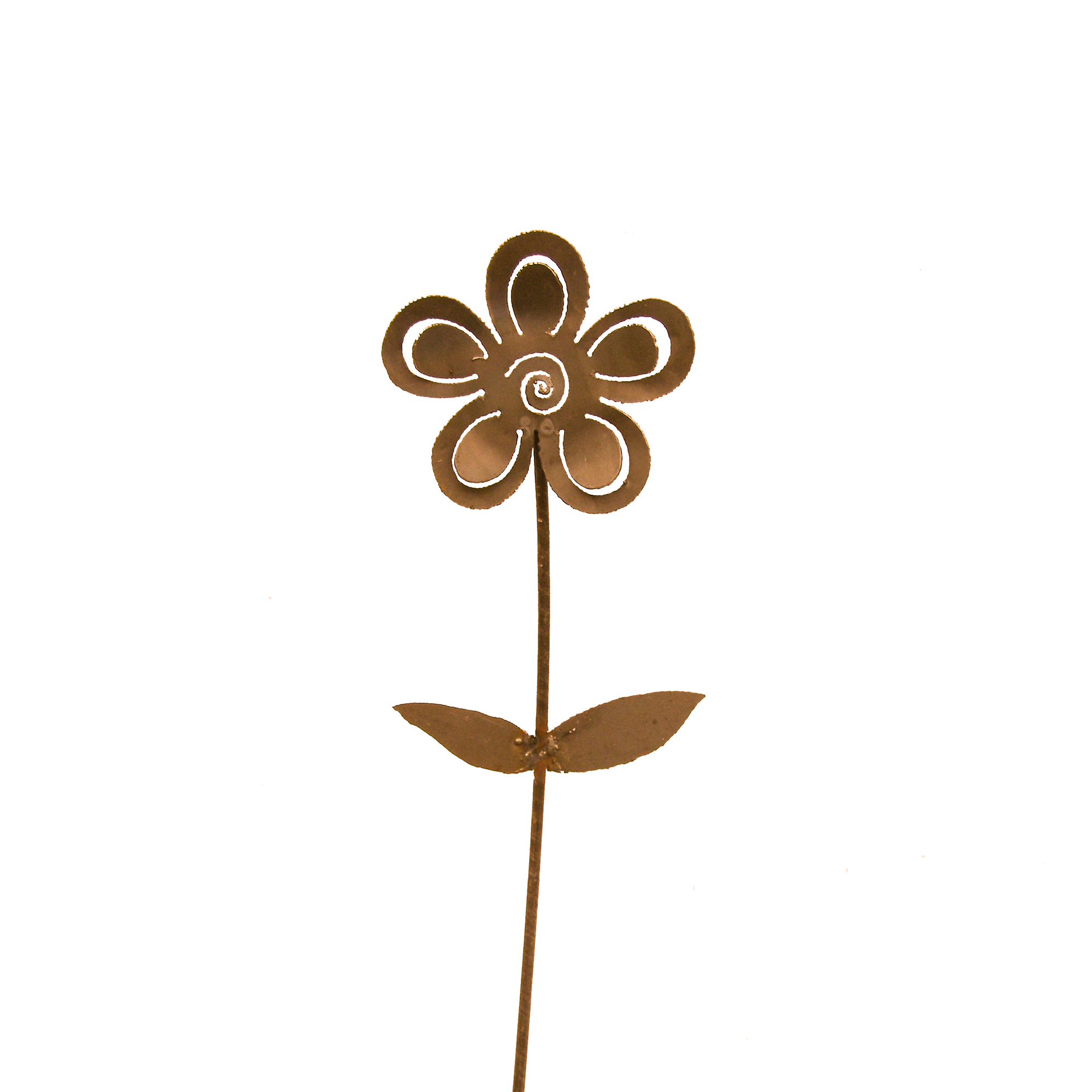 W3474 double petals flower stake- a set of 5