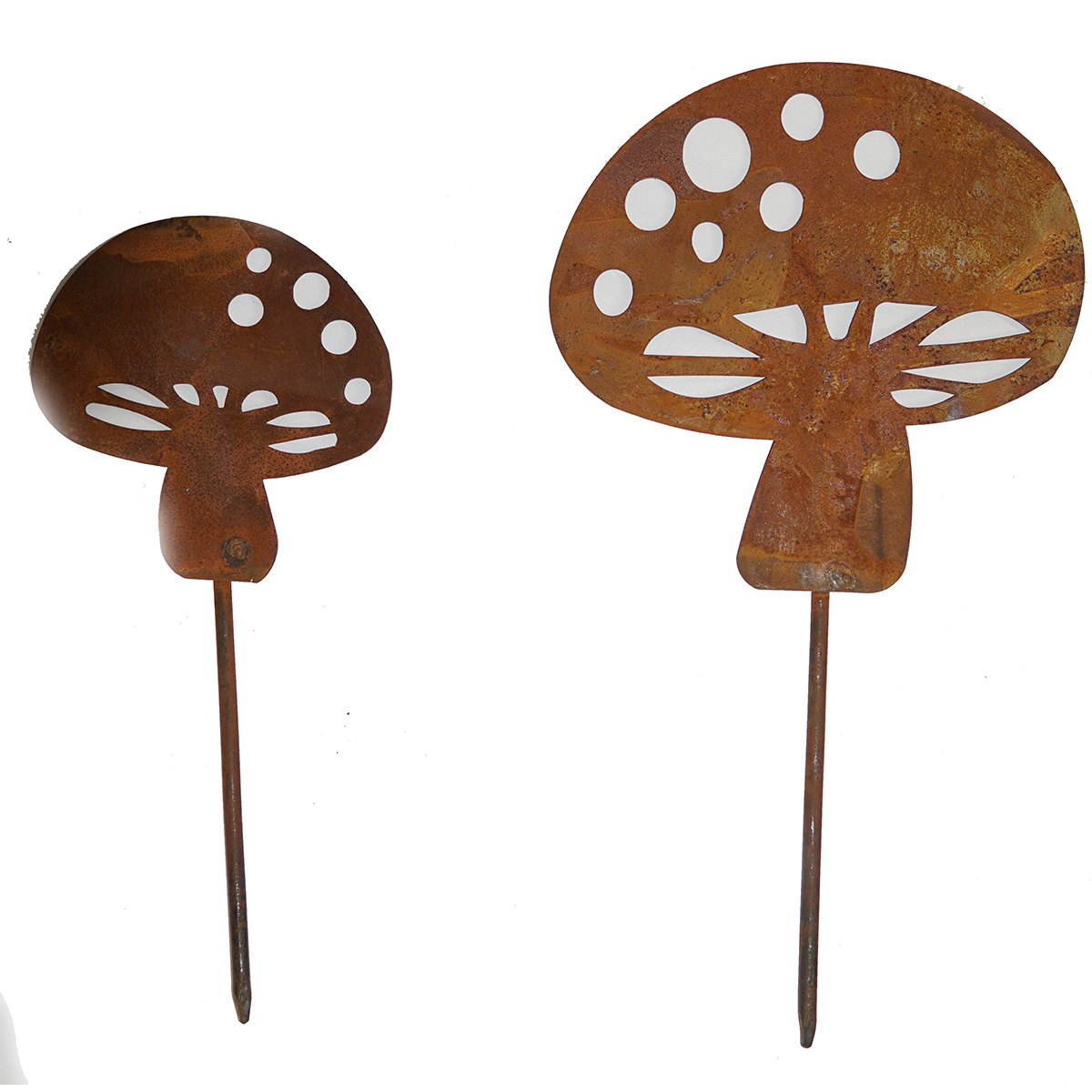 LU0184 - LU0186 Mushroom Stake set of 5