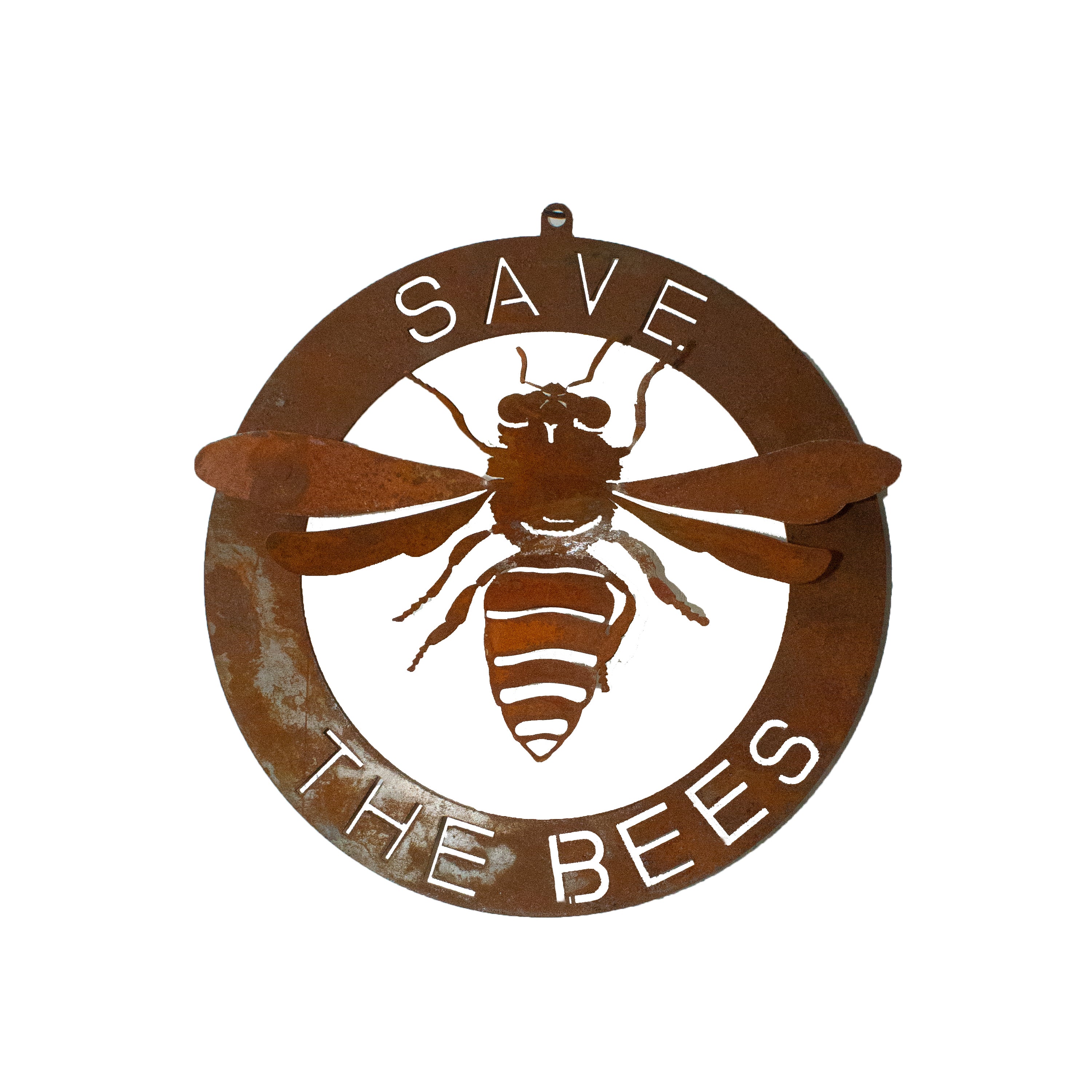 W4615 "Save the Bees" Honey Bee Wall Art - Set of 2