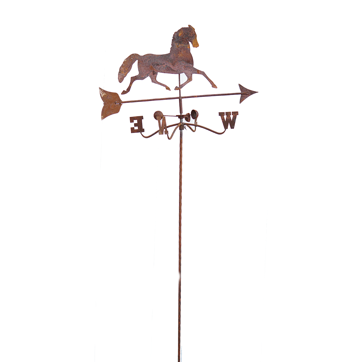 W3949-KD  Wheathervane twist stake small horse