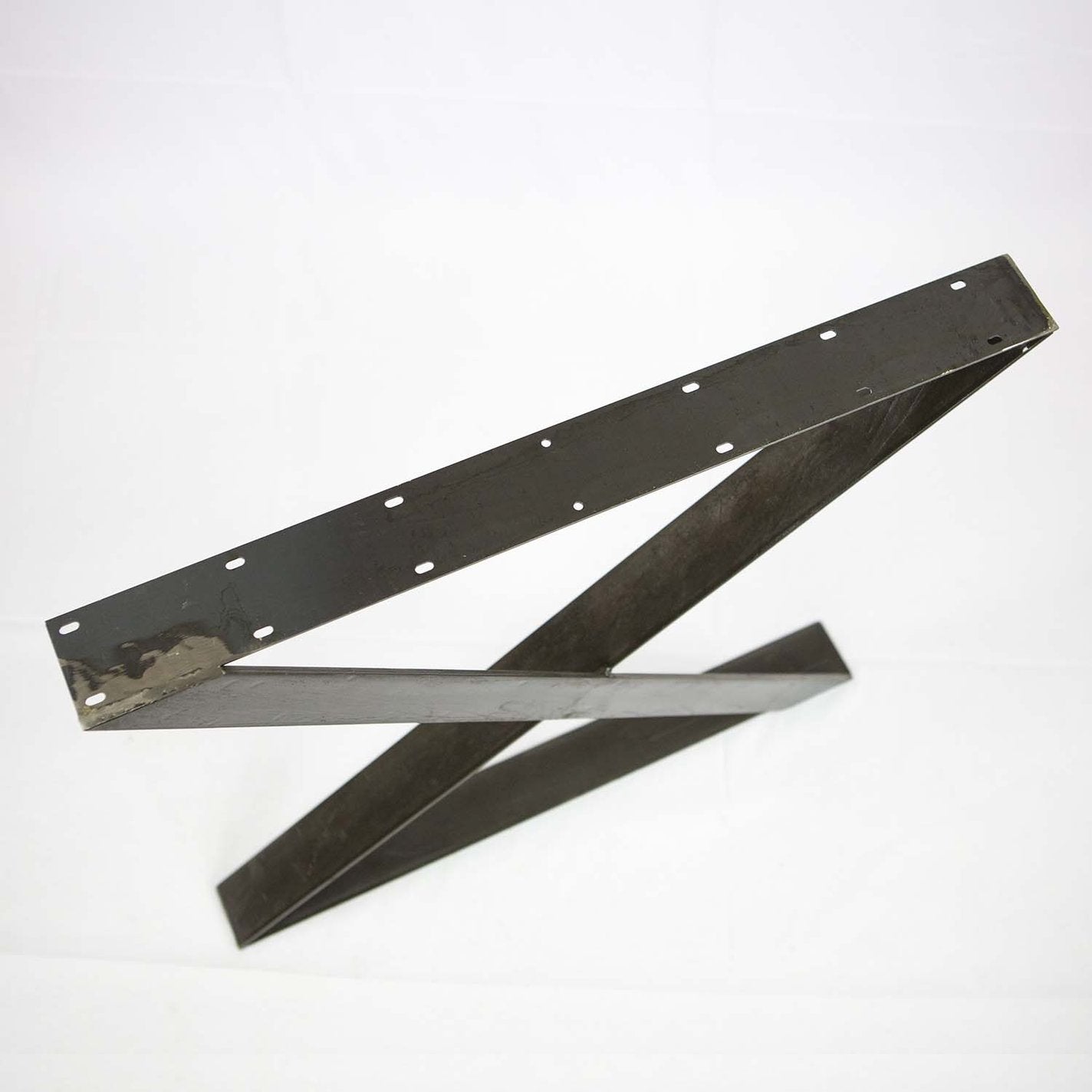 W5039A Flat Iron Dining Table X Legs, 1 Pair (Set of 2 legs)